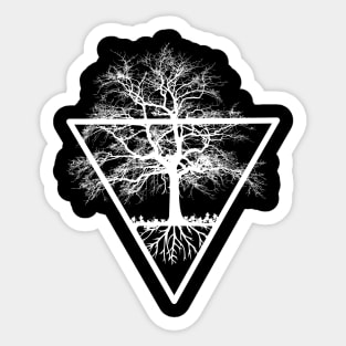 Witches Earth Symbol Sticker